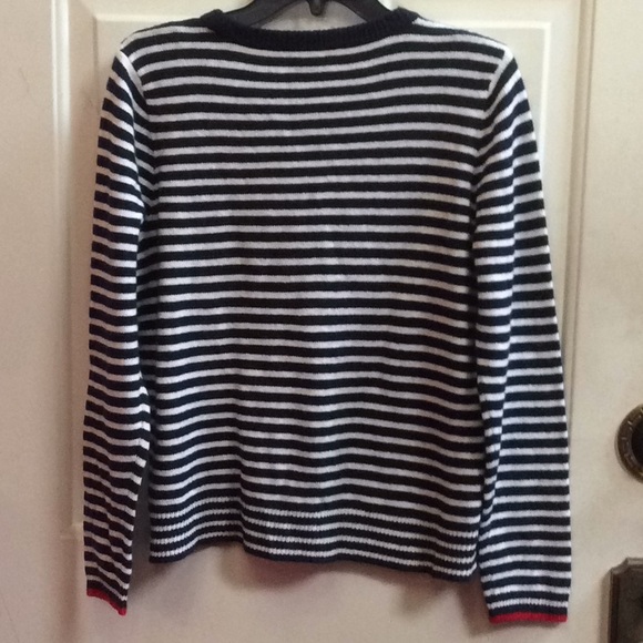 J. Crew merino wool sweater loose fit blouse Sz L - Picture 6 of 8